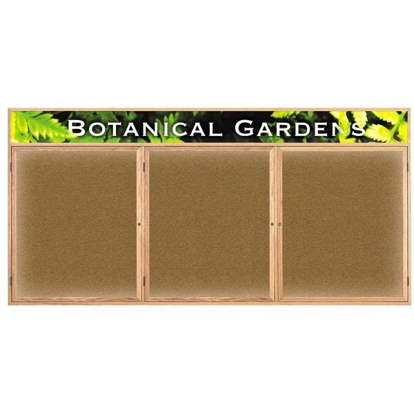 Open Faced Traditional Rounded Corkboard, UNITED VISUAL PRODUCTS, Mfr# UV642ARC-BLACK-BLACK